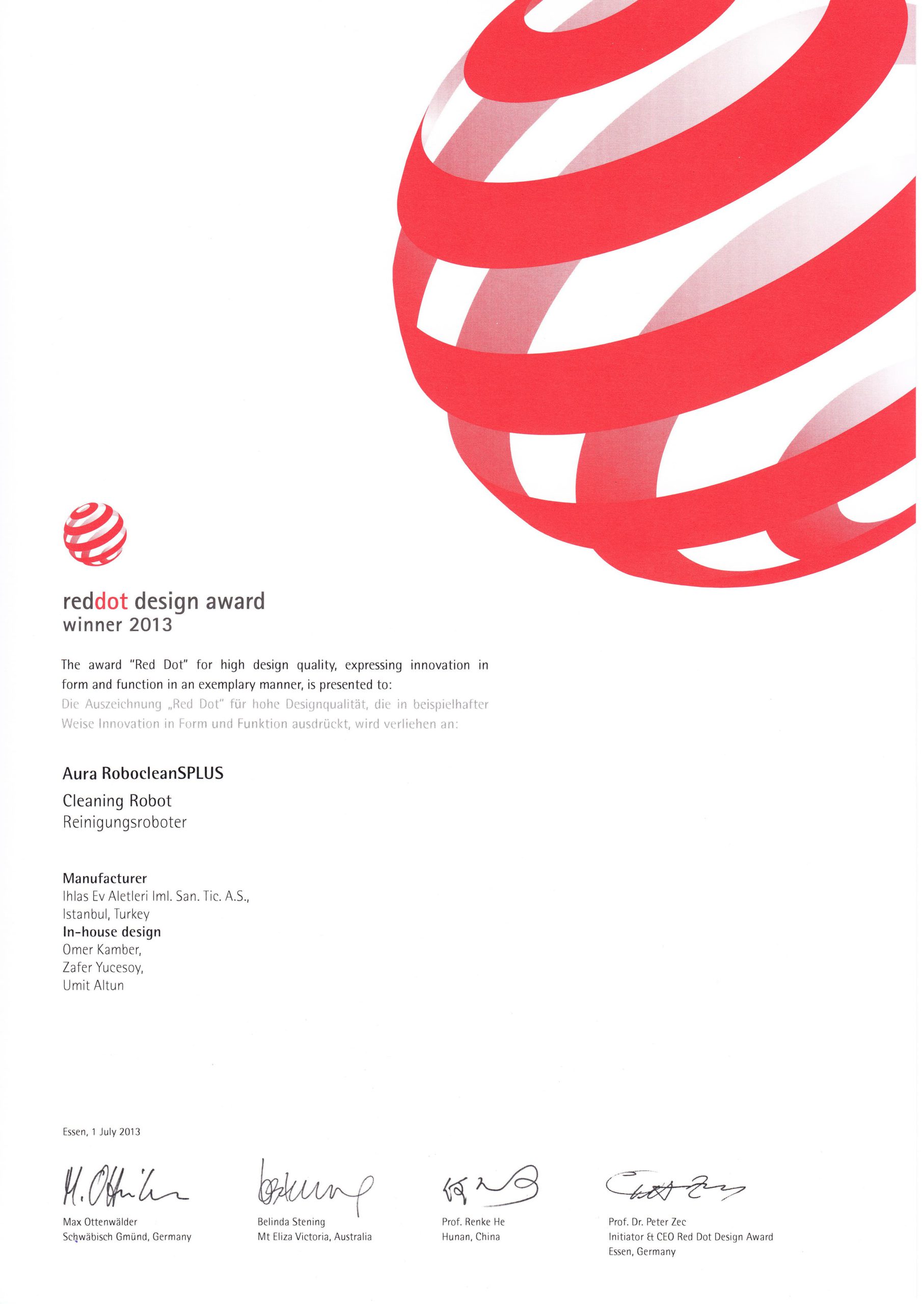 Red dot award
